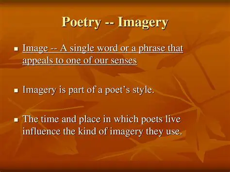 Understanding the Importance of Imagery in Poetry