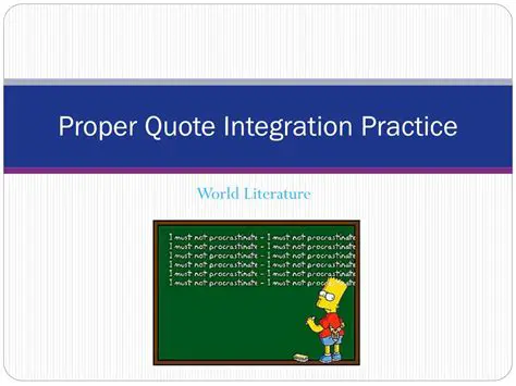Understanding the Importance of Proper Quote Integration