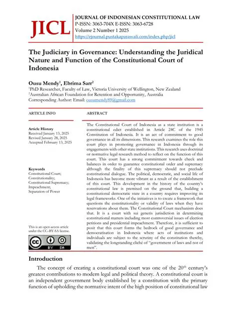 Understanding the Judiciary