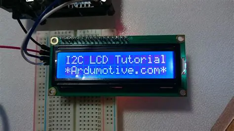 Understanding the LCD I2C Display