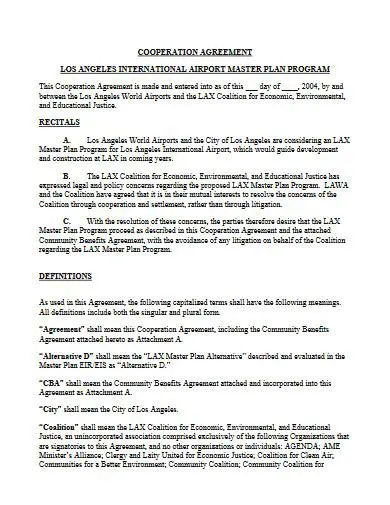 Understanding the Legal Basis for Cooperation Agreement