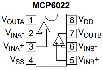 Understanding the MCP6022 Operational Amplifier