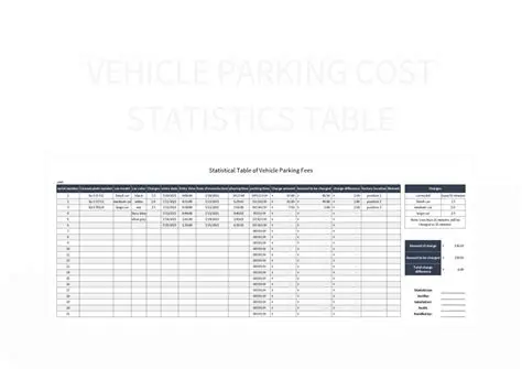 Understanding the Parking Cost Structure