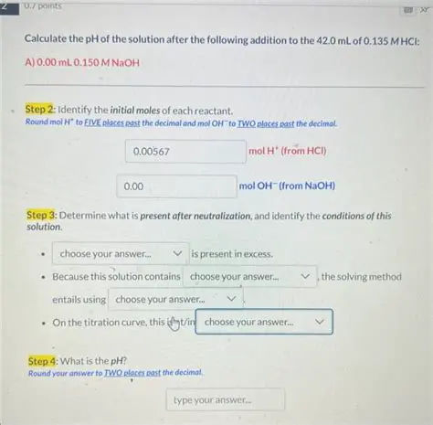 Understanding the pH of the Solution