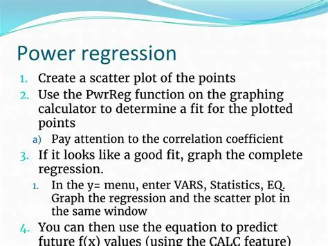 Understanding the Power Regression Equation