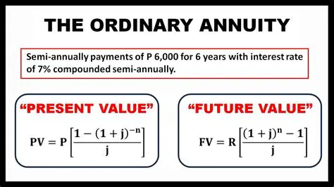 Understanding the Present Value of an Ordinary Annuity Formula
