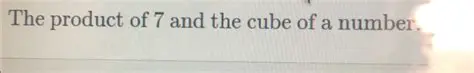 Understanding the Product of 7 x Square and 7 x Cube