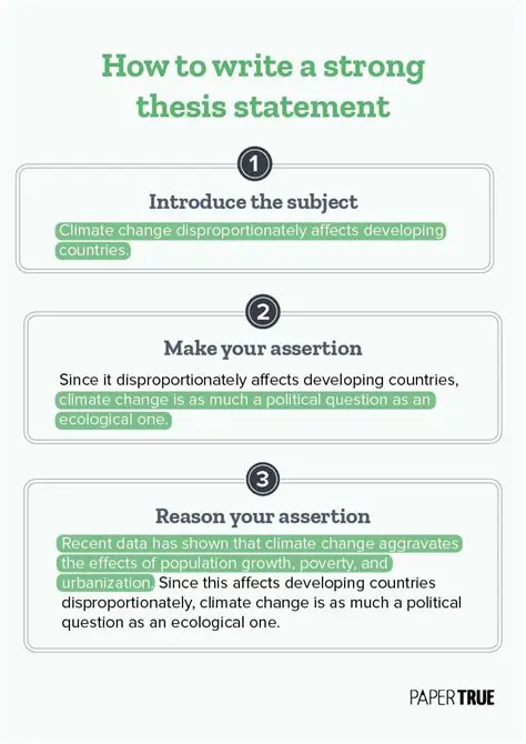 Understanding the Prompt and Thesis Statement