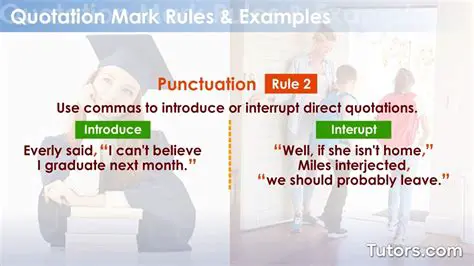 Understanding the Purpose of Direct Quotation