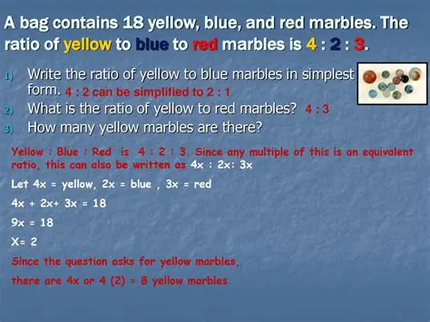 Understanding the Ratio of Red to Blue Marbles