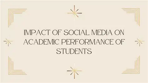 Understanding the Relationship Between Media Use and Academic Performance