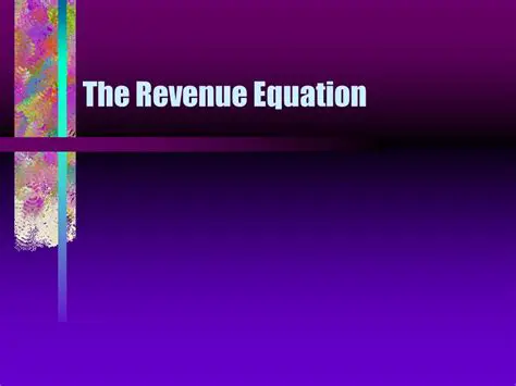Understanding the Revenue Equation