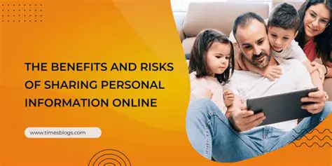 Understanding the Risks of Sharing Personal Information Online