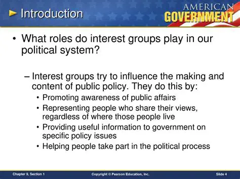 Understanding the Role of Interest Groups in Policymaking