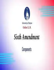 Understanding the Sixth Amendment