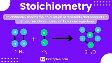 Understanding the Stoichiometry