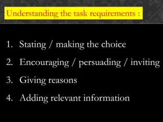 Understanding the Task Requirements