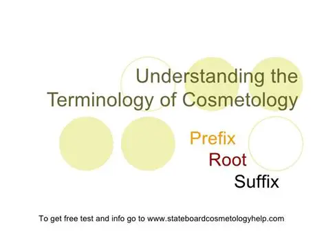 Understanding the Terminology