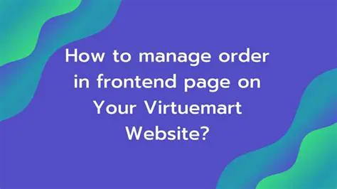 Understanding the Virtuemart Order Details Page