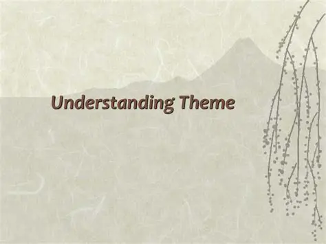 Understanding Theme 1 Feedback