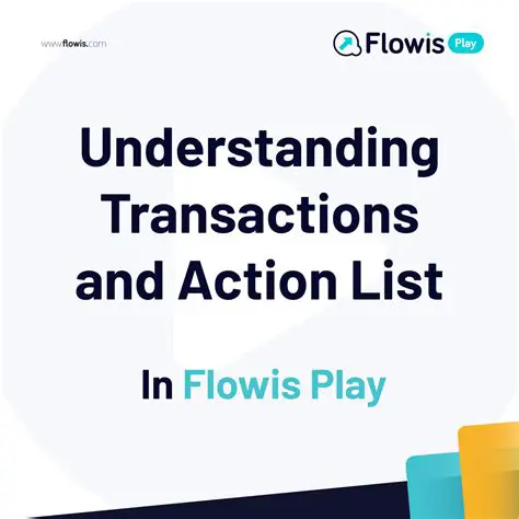 Understanding Transactions and Actions