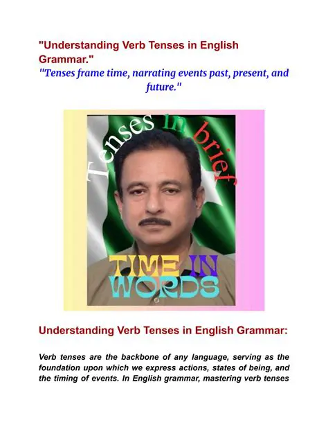 Understanding Verb Tenses in English