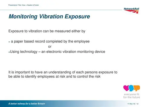Understanding Vibration Exposure