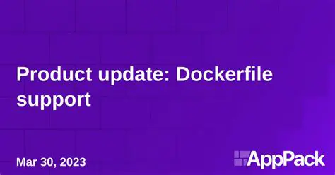 Update Dockerfile artefacts