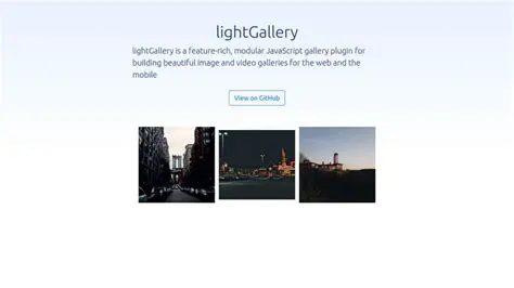 Update lightGallery version