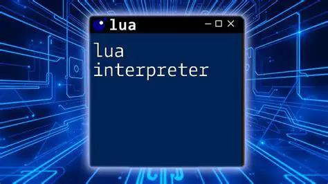 Update the Lua interpreter