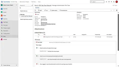 Updating Test Event Details