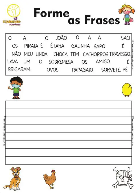 Usando as Palavras em Frases