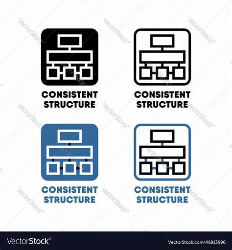 Use a consistent structure