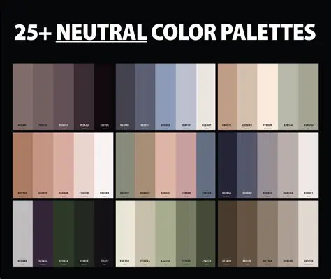 Use a Neutral Color Scheme