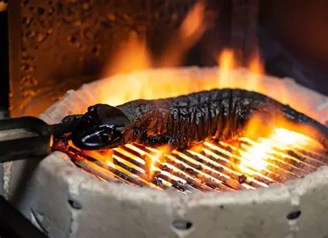 Use a salamander to add a glaze to roasted meats