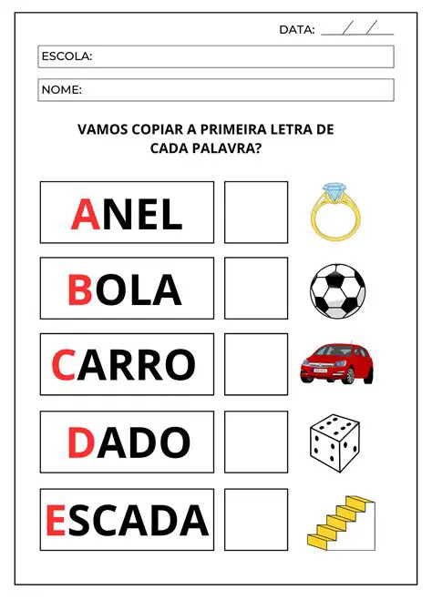 Use as letras da palavra original