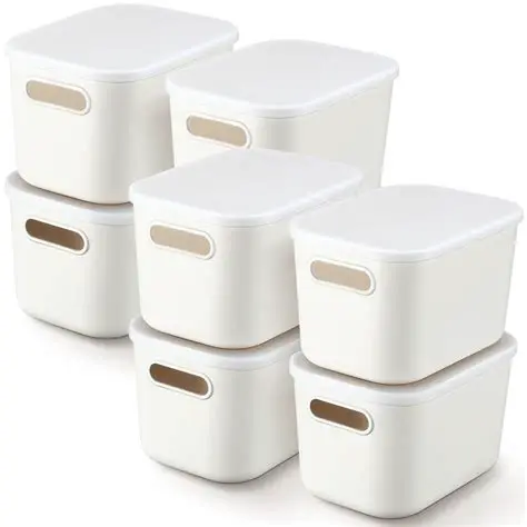 Use designated storage containers
