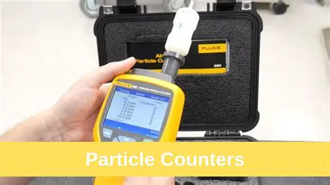 Use electronic particle counting