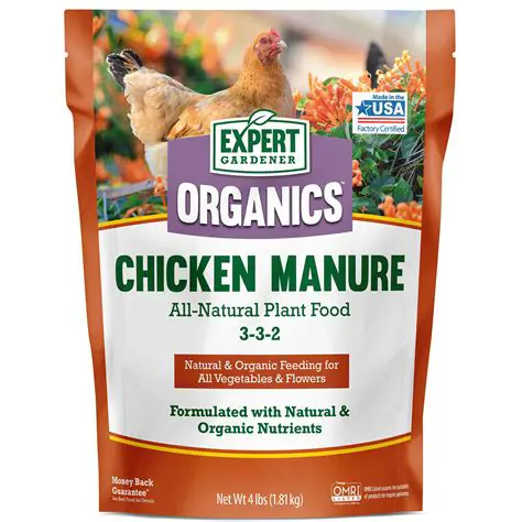 Use of chicken manure in planting media
