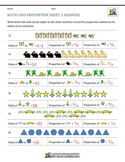 Use ratios and proportions to solve problems