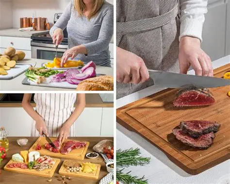 Use separate cutting boards and utensils