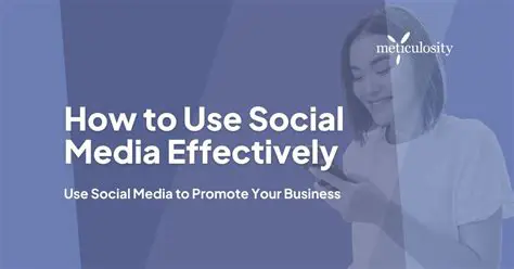 Use social media more effectively