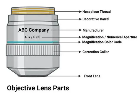 Use the correct objective lens