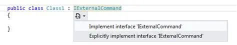 Use the IExternalCommand approach