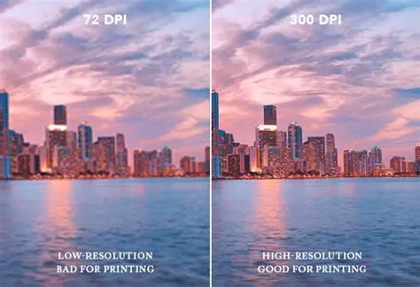 Use the same resolution and DPI