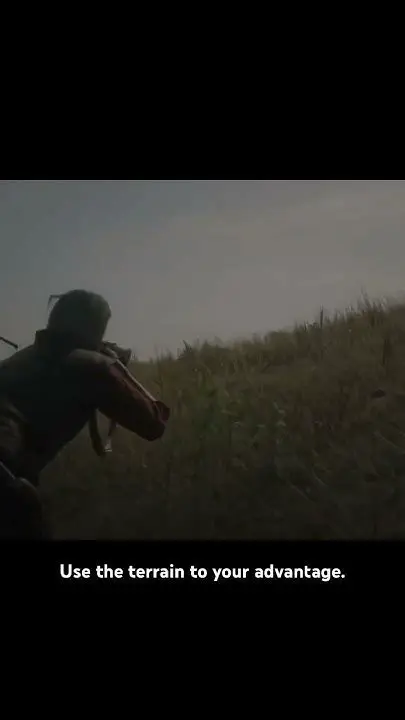 Use the terrain to your advantage