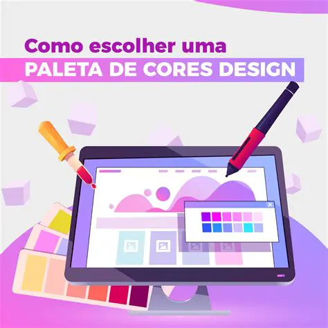 Use uma paleta de cores consistente