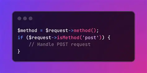 Using a different HTTP method