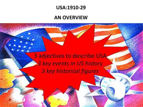 Using Adjectives to Describe Historical Events