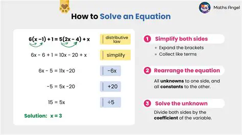 Using Algebraic Techniques to Solve Equations